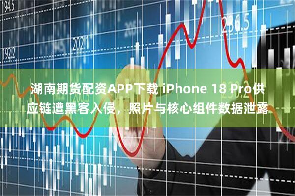 湖南期货配资APP下载 iPhone 18 Pro供应链遭黑客入侵，照片与核心组件数据泄露